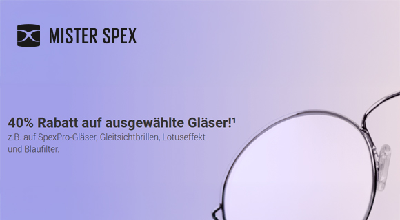 Mister Spex Aktion