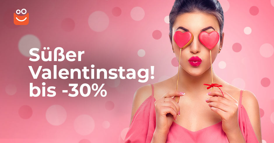 Günstige Einkäufe zum Valentinstag nicht nur für Verliebte