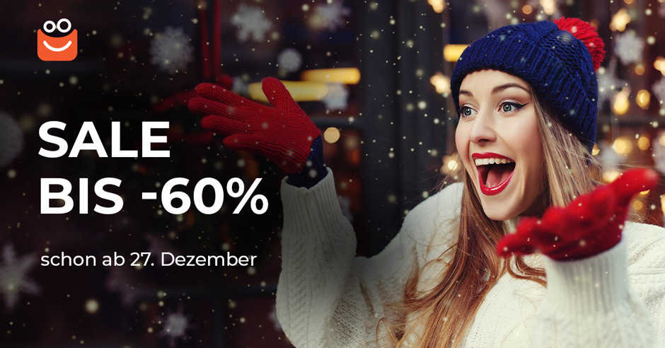 Im Wintersale bis zu 60% sparen