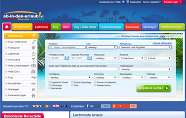 Ab in den Urlaub online