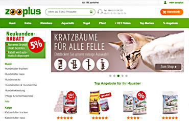 Zooplus online