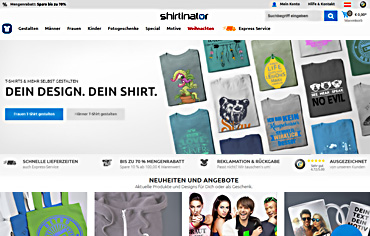 Shirtinator online