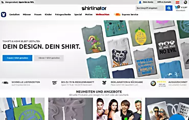 Shirtinator online