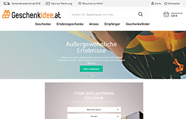 Geschenkidee online