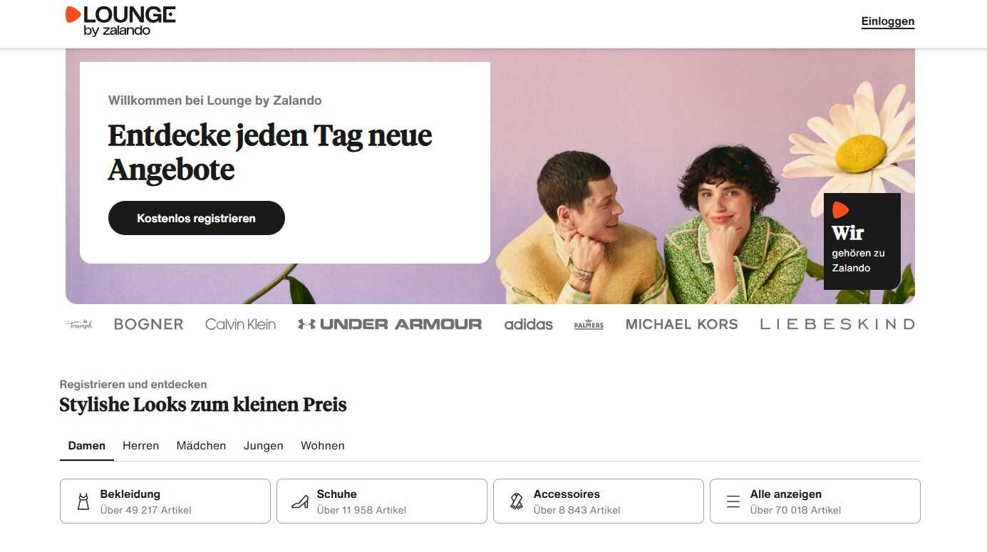 Zalando Lounge Markenmode