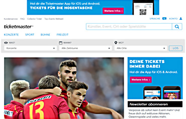 Ticketmaster online