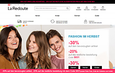 La Redoute online
