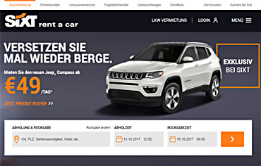 Sixt online