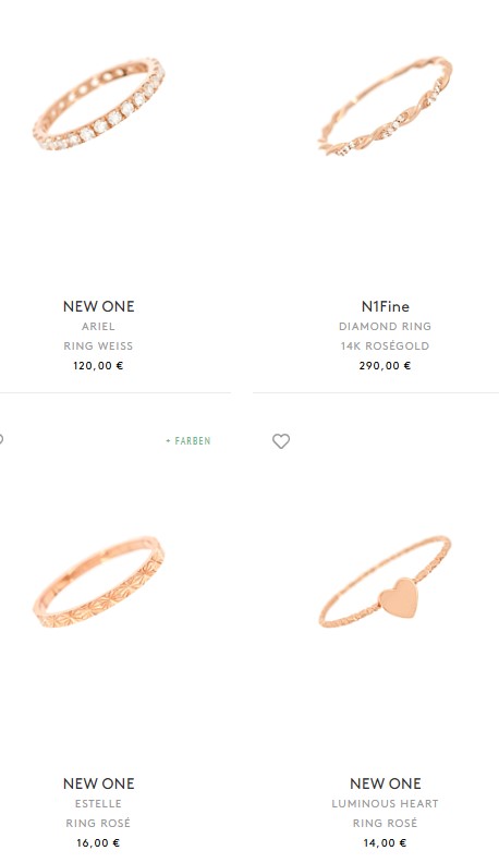 Ringe von New One