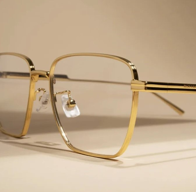 Mister Spex - goldene Brille