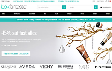 Lookfantastic online